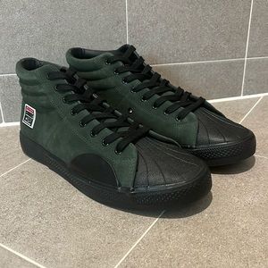 Vision Street Wear VSW Suede Hi Skate Skateboard shoes sneakers new green Men 12